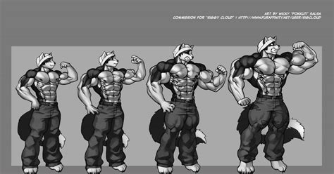 gay muscle furries|Athletic furries .